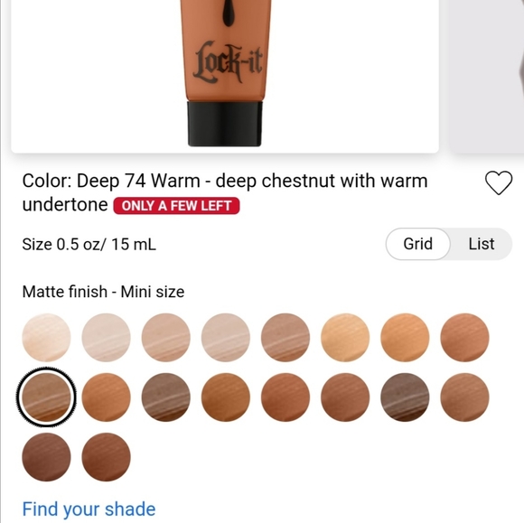 Kat Von D Mini Matte Foundation - Picture 3 of 3